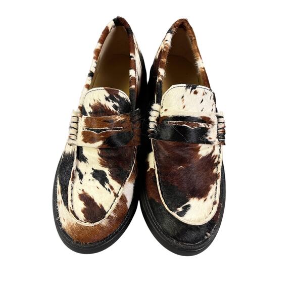 Steve Madden Shoes - Steve Madden Womens 11M Cowhair Loafers